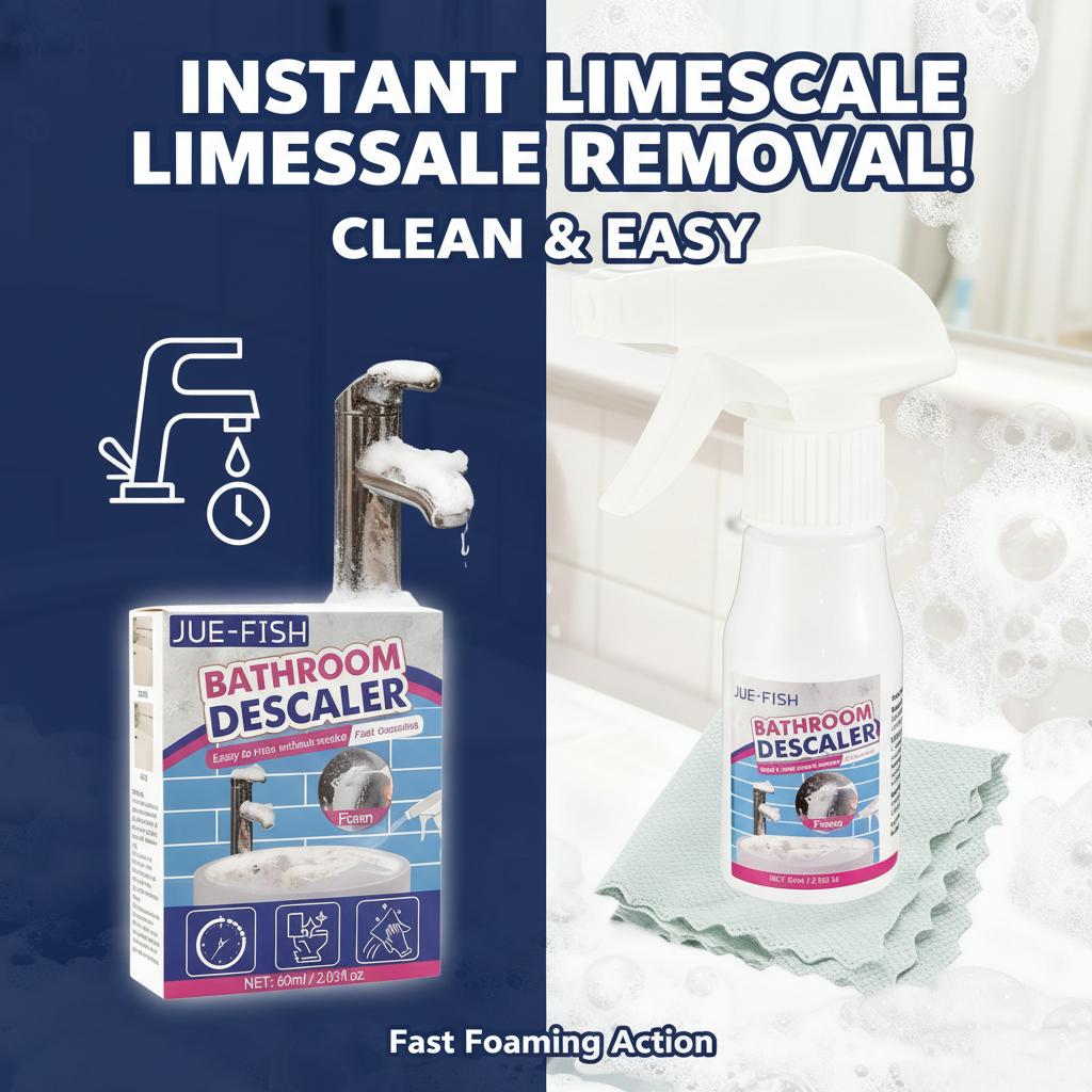 All-Purpose Foam Cleaner – Fast & Effective Bathroom Cleaning!