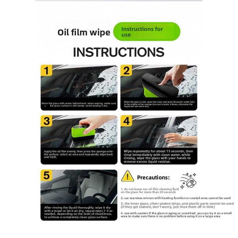 Windshield Cleaning Brush - Oil Film Remover-pm（50% off at checkout！）