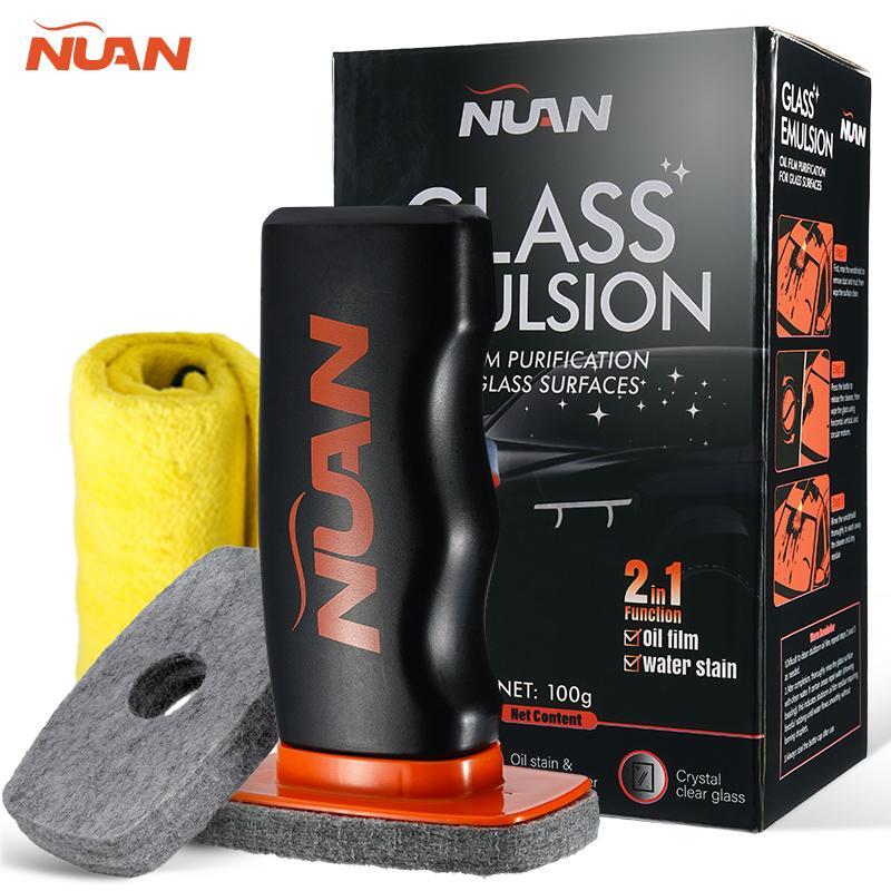 NUAN Windshield Cleaning Brush - Oil Film Remover-pm（50% off at checkout！）