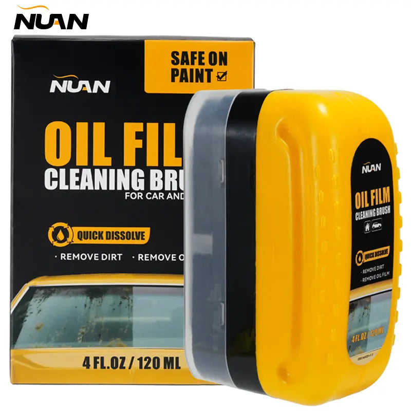 NUAN Windshield Cleaning Brush - Oil Film Remover-zz（50% off at checkout！）