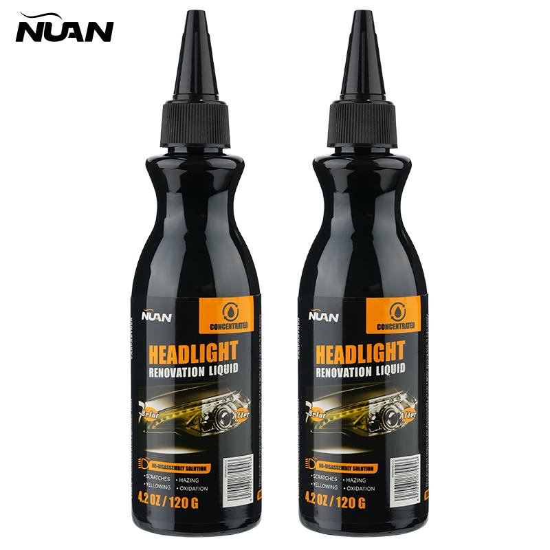 NUAN Headlight Restoration Wax - Crystal Clear Finish-pm（50% off at checkout！）