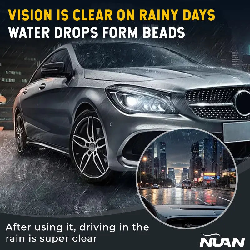 NUAN Windshield Cleaning Brush - Oil Film Remover-zz（50% off at checkout！）