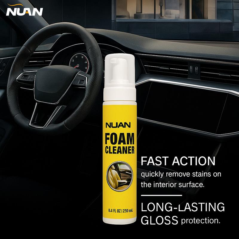 NUAN Car Leather Cleaner - Foam Formula-pm（50% off at checkout！）