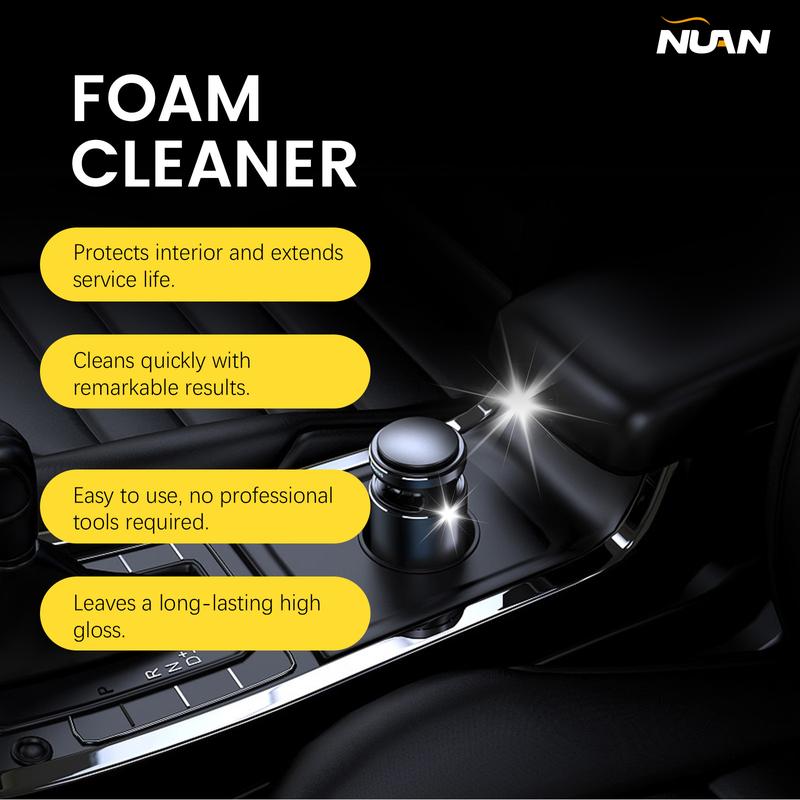 NUAN Car Leather Cleaner - Foam Formula-pm（50% off at checkout！）