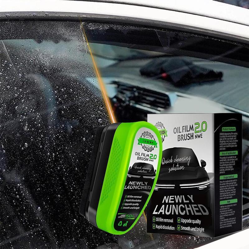 Windshield Oil Film Remover Brush - Car Glass Cleaner-zz（50% off at checkout！）