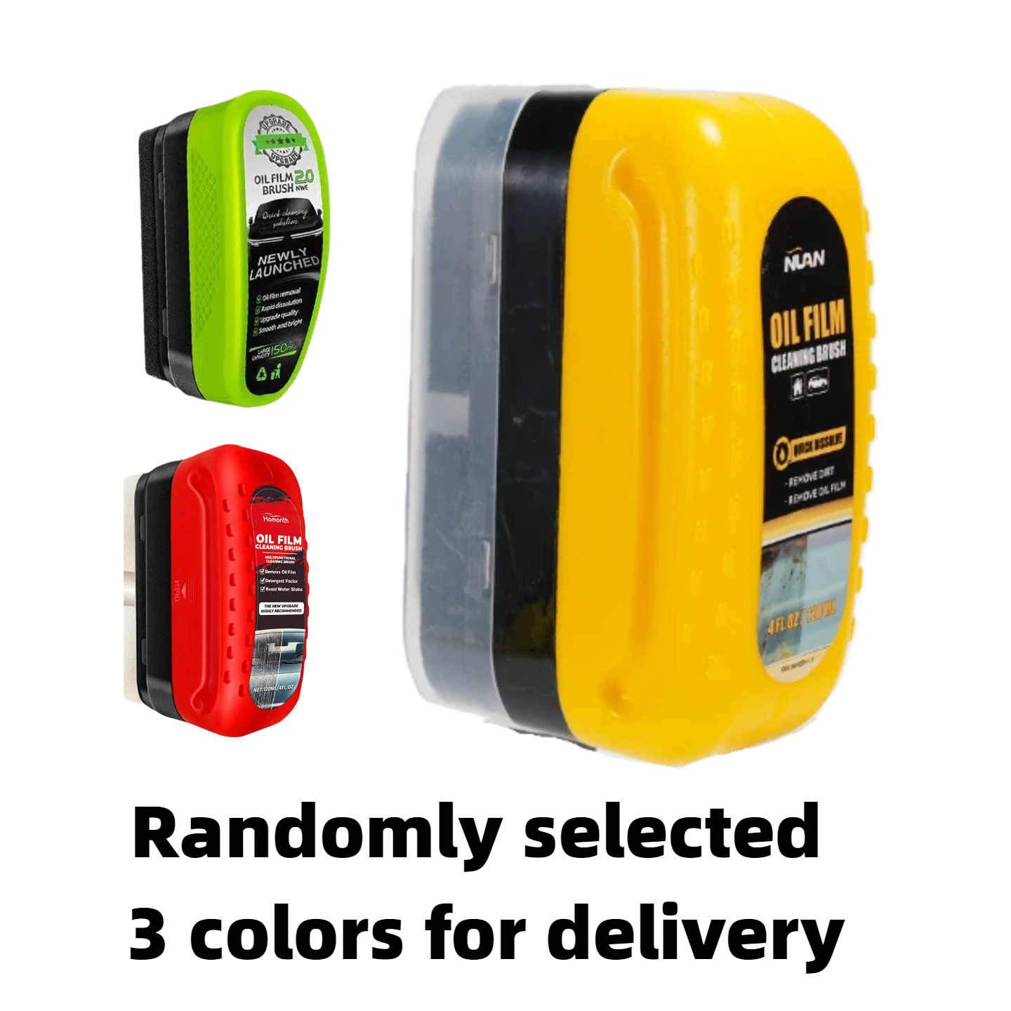 Windshield Oil Film Remover Brush - Car Glass Cleaner-zz（50% off at checkout！）