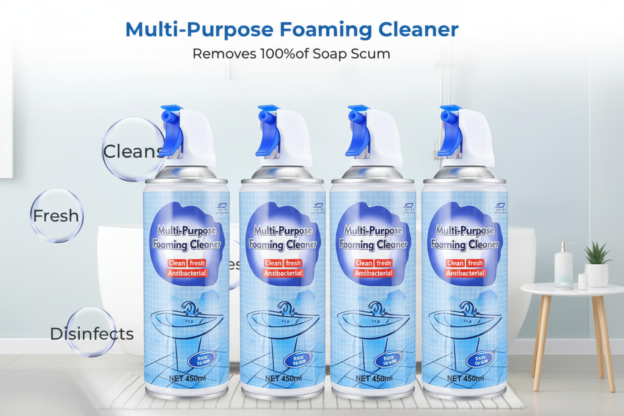 Multi-Purpose Foaming Cleaner - 4 Bottles